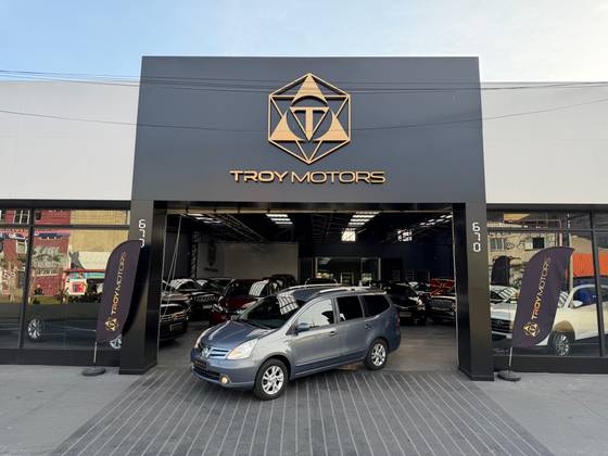 NISSAN GRAND LIVINA 1.8 SL 16V FLEX 4P AUTOMÁTICO NISSAN GRAND LIVINA 1.8 SL 16V FLEX 4P AUTOMÁTICO